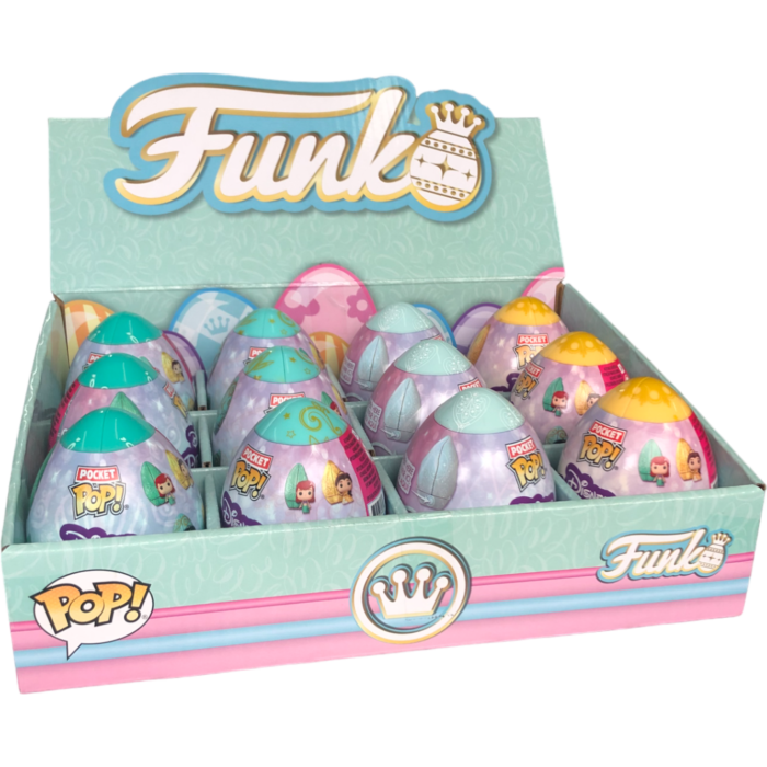 Funko Pop! Disney Princess - Pocket Pop! Vinyl Figure in Easter Egg (Display of 12 Units)
