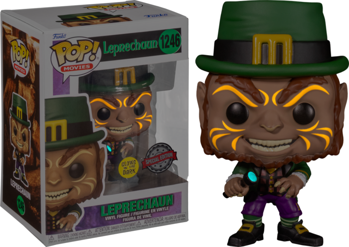 Funko Pop! Leprechaun (1993) - Lubdan the Leprechaun with Flashlight Glow in the Dark #1246