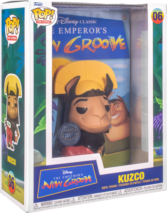 Funko Pop VHS Covers The Emperor s New Groove Kuzco 06
