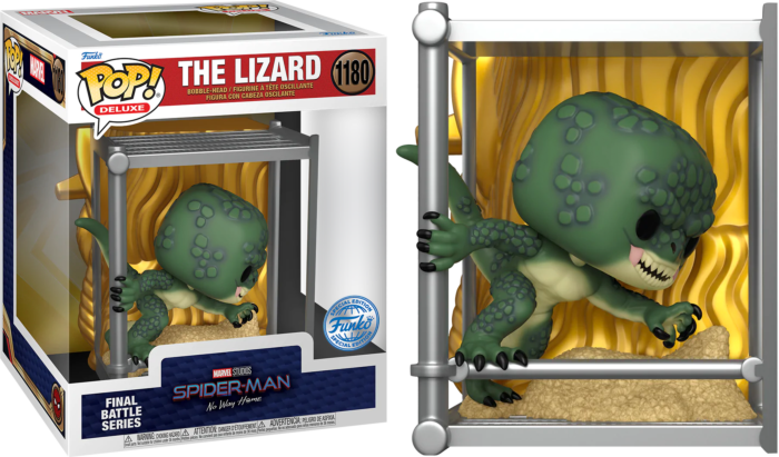 Funko Pop! Spider-Man: No Way Home - The Lizard Deluxe Build-A-Scene #1180