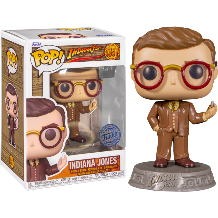 Funko Pop! Indiana Jones and the Raiders of the Lost Ark - Professor Indiana Jones #1357