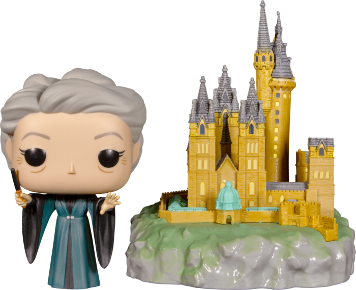 Funko Pop! Town - Harry Potter - Minerva McGonagall with Hogwarts #33