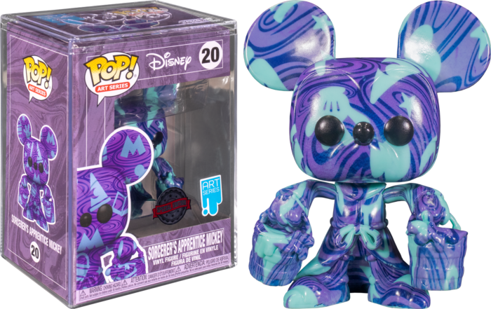 Funko Pop! Mickey Mouse - Artist Series with Pop! Protector - Bundle (Set of 5) - Real Pop Mania