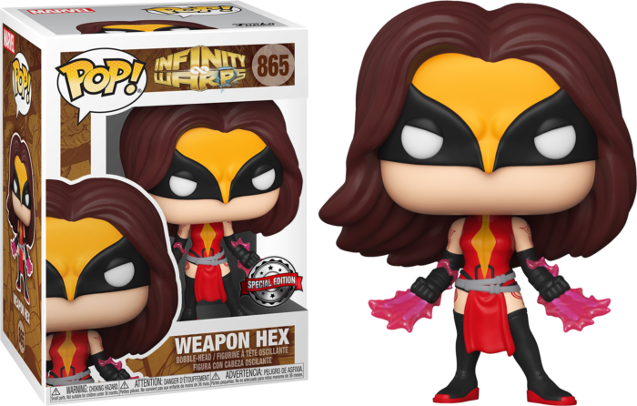Funko Pop! Infinity Warps - Weapon Hex #865 - Real Pop Mania