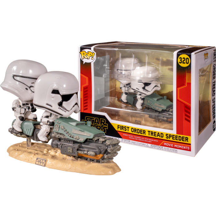 Funko Pop! Star Wars Episode IX: The Rise Of Skywalker - First Order Tread Speeder Deluxe #320