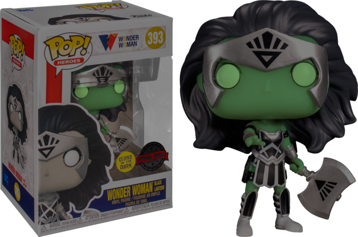 Funko Pop! Wonder Woman - Wonder Woman Black Lantern Glow in the Dark 80th Anniversary #393