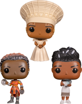 Funko Pop! Black Panther: Legacy - Okoye, Nakia & Ramonda - Bundle (Set of 3) - Real Pop Mania
