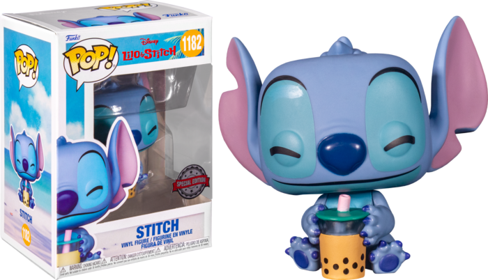 Funko Pop! Lilo & Stitch - Stitch with Boba Tea #1182