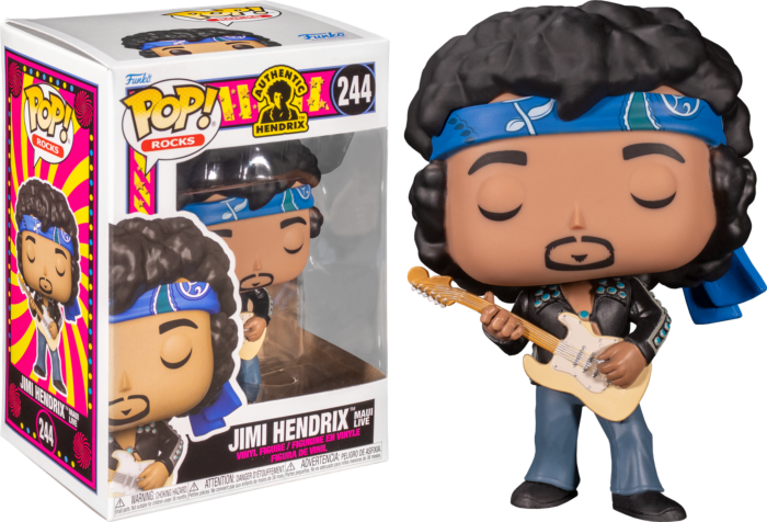 Funko Pop! Jimi Hendrix - Jimi Hendrix Live in Maui #244 Funko Pop! Jimi Hendrix - Jimi Hendrix Live in Maui #244