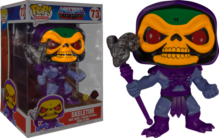 Funko Pop! Masters of the Universe - Skeletor Glow in the Dark 10" #73 - Real Pop Mania