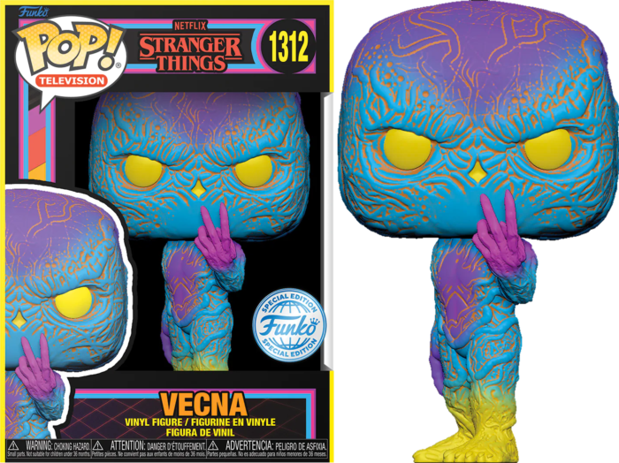 Funko Pop! Stranger Things - Vecna Blacklight #1312