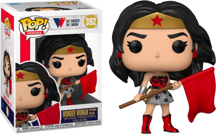 Funko Pop! Wonder Woman - Wonder Woman Red Son 80th Anniversary #392