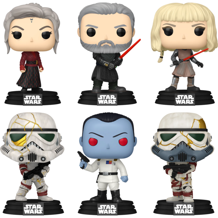 Funko Pop! Star Wars: Ahsoka - The Dark Side - Bundle (Set of 6)