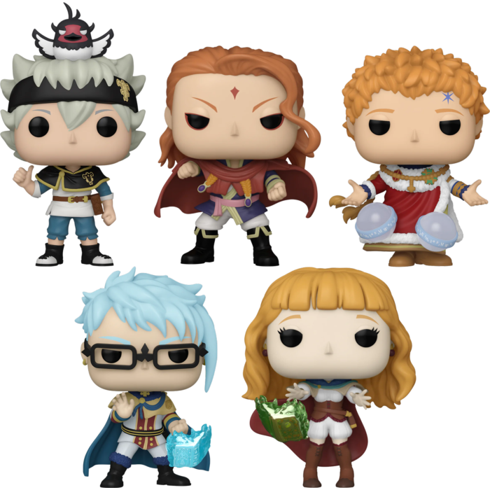 Funko Pop! Black Clover - Magic Knights of Clover Kingdom - Bundle (Set of 5)
