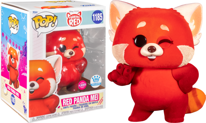 Funko Pop! Turning Red - Red Panda Mei Flocked 6 Funko Pop! Turning Red - Red Panda Mei Flocked 6