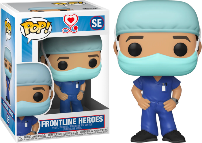 Funko Pop! Front Line Heroes - Male Hospital Worker - The Amazing Collectables