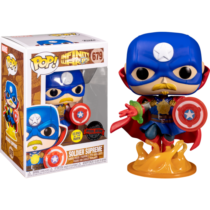 Funko Pop! Infinity Warps - Soldier Supreme Glow in the Dark #679