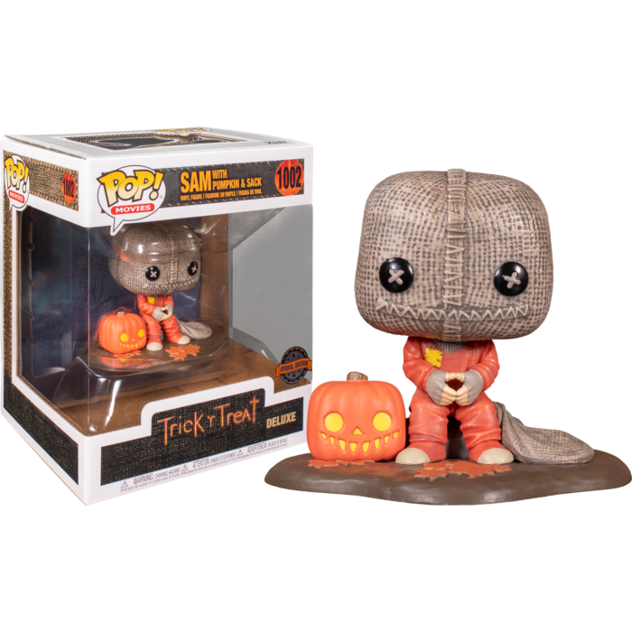 Funko Pop! Trick or Treat - Sam with Pumpkin & Sack Deluxe #1002