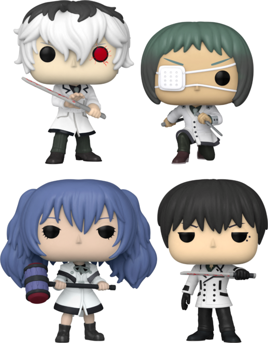 Funko Pop! Tokyo Ghoul: re - Ghoulbusters - Bundle (Set of 4) - Real Pop Mania