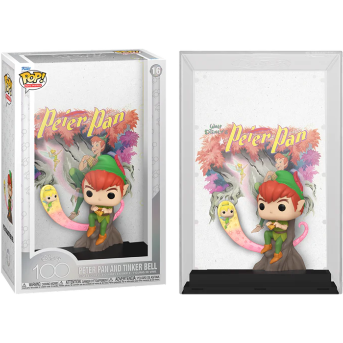 Funko Pop! Movie Posters - Disney - 100th Anniversary Peter Pan & Tinker #16
