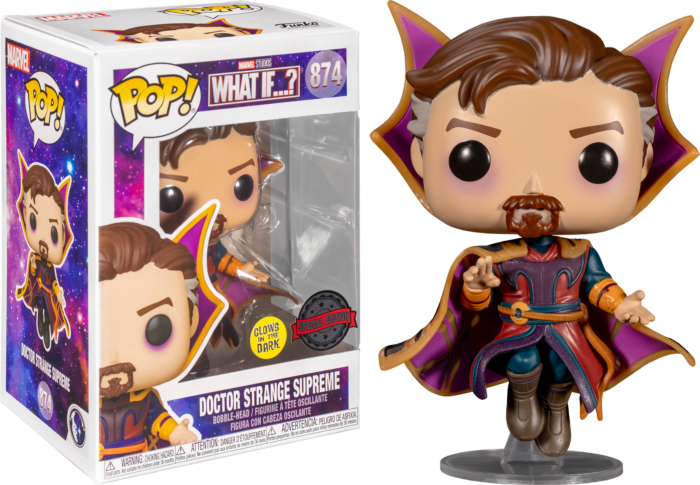 Funko Pop! Marvel: What If… - Doctor Strange Supreme Glow in the Dark #874
