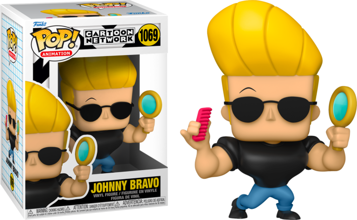 Funko Pop! Johnny Bravo - Johnny Bravo with Mirror & Comb #1069