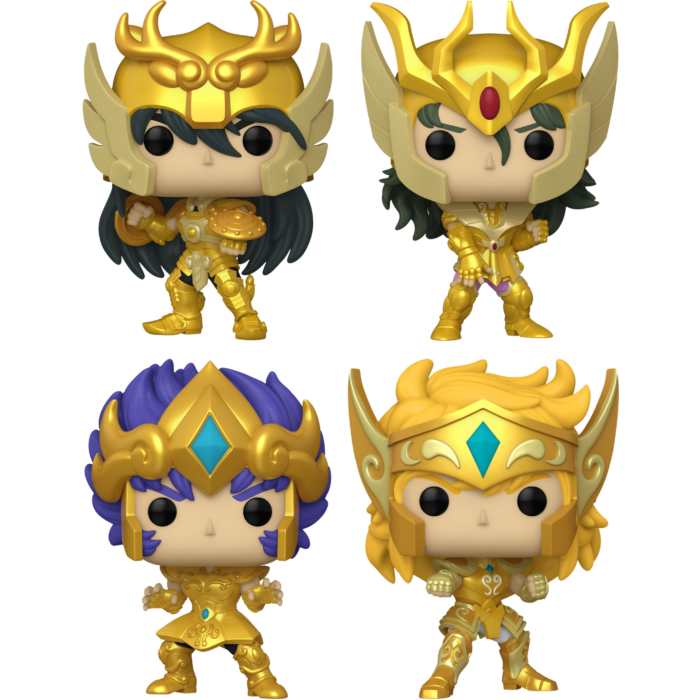 Funko Pop! Saint Seiya: Knights of the Zodiac - Golden Warrior - Bundl Funko Pop! Saint Seiya: Knights of the Zodiac - Golden Warrior - Bundl
