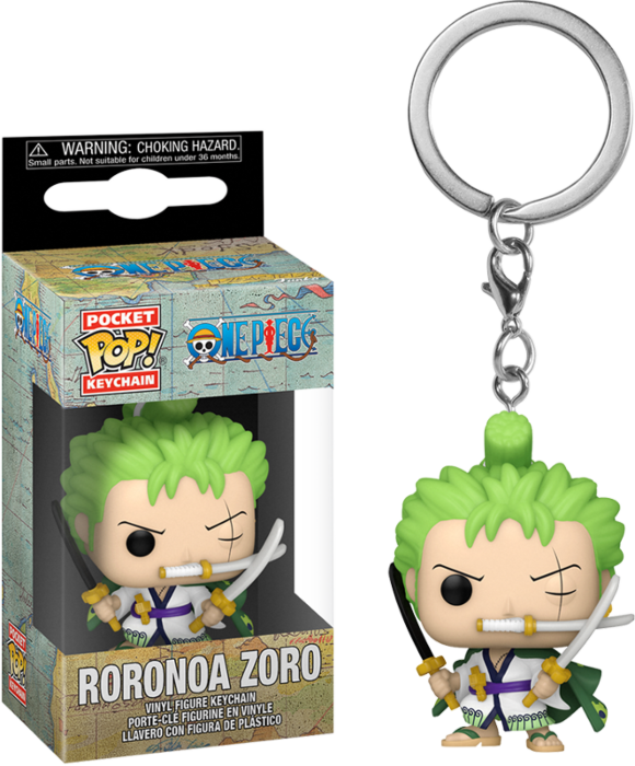 Funko Pocket Pop! Keychain - One Piece - Roronoa Zoro