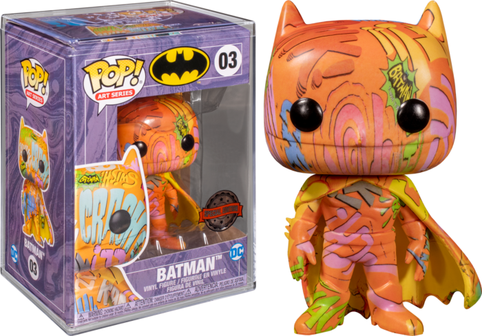 Funko Pop! Batman - Batman Orange Artist Series with Pop! Protector #0