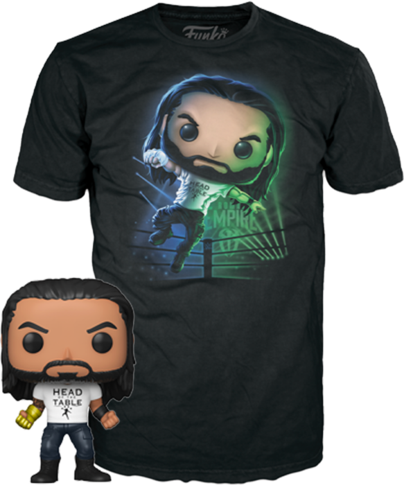 Funko Pop! WWE - Roman Reigns with Two Championship Belts #131