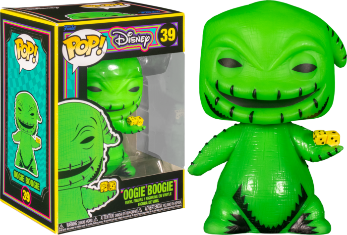 Funko Pop! The Nightmare Before Christmas - Oogie Boogie Blacklight #39 - Real Pop Mania