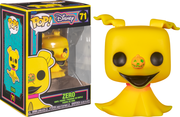 Funko Pop! The Nightmare Before Christmas - Zero Blacklight #71 - Real Pop Mania