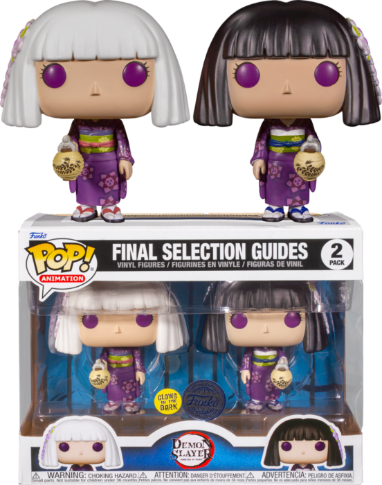 Funko Pop! Demon Slayer - Final Selection Guides Glow in the Dark - 2-Pack - Real Pop Mania