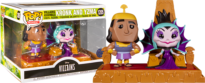 Funko Pop! The Emperor's New Groove - Yzma & Kronk Disney Villains Assemble Deluxe Diorama #1205