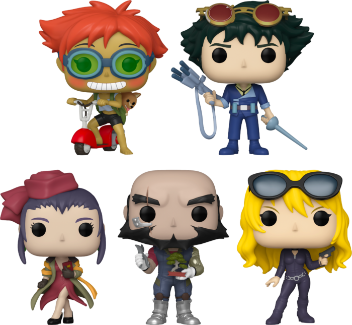 Funko Pop! Cowboy Bebop - Whatever Happens, Happens - Bundle (Set of 5) - Real Pop Mania