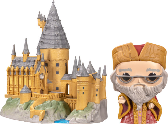 Funko Pop! Town - Harry Potter - Albus Dumbledore with Hogwarts 20th A