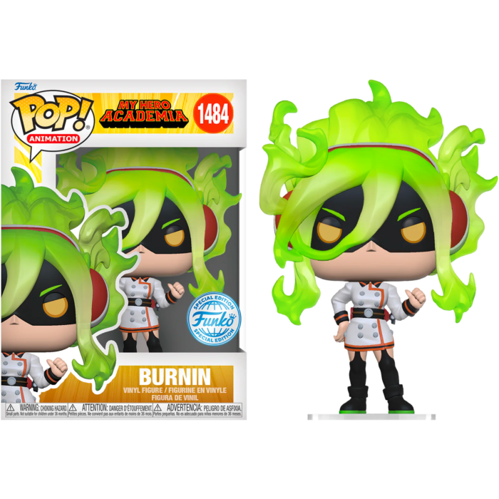 Funko Pop! My Hero Academia - Burnin (Moe Kamiji) #1484 - Chase Chance