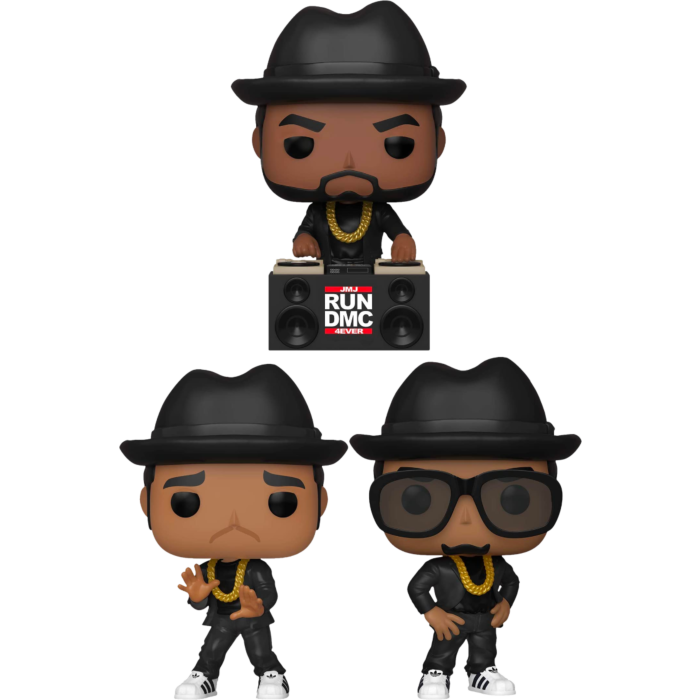 Funko Pop! Run-DMC - Pop This Way - Bundle (Set of 3)