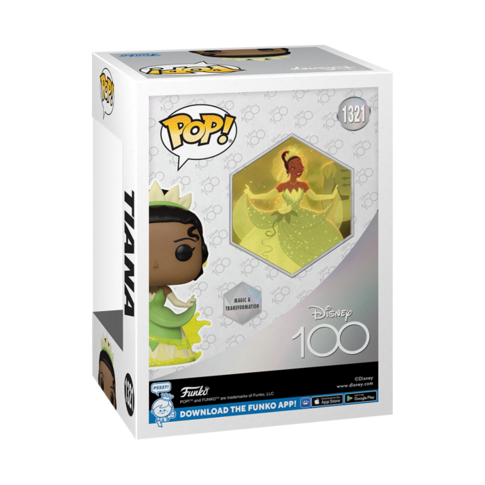 Funko Pop! The Princess and the Frog (2009) - Tiana Disney 100th #1321
