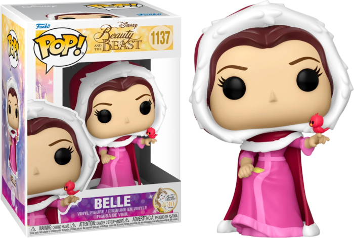 Funko Pop! Beauty and the Beast - Belle with Winter Cloak 30th Anniversary #1137 - Real Pop Mania