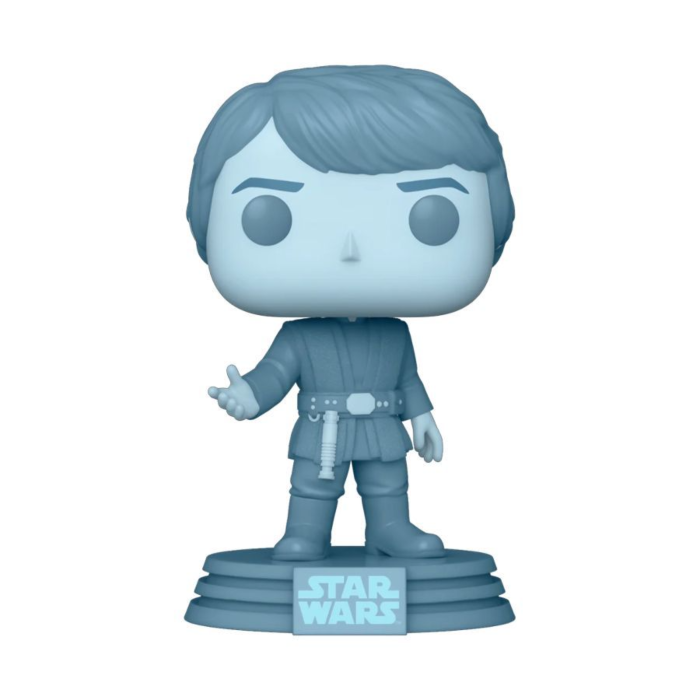 Funko Pop! Star Wars Episode VI: Return of the Jedi - Holographic Luke Skywalker 40th Anniversary Glow in the Dark #615