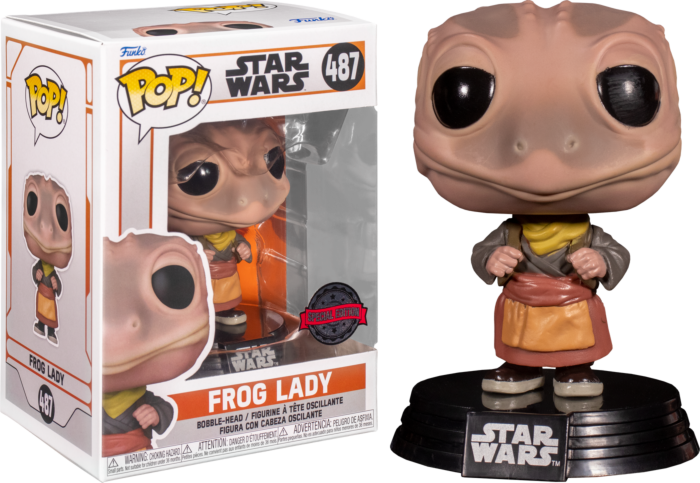 Funko Pop! Star Wars: The Mandalorian - Frog Lady #487