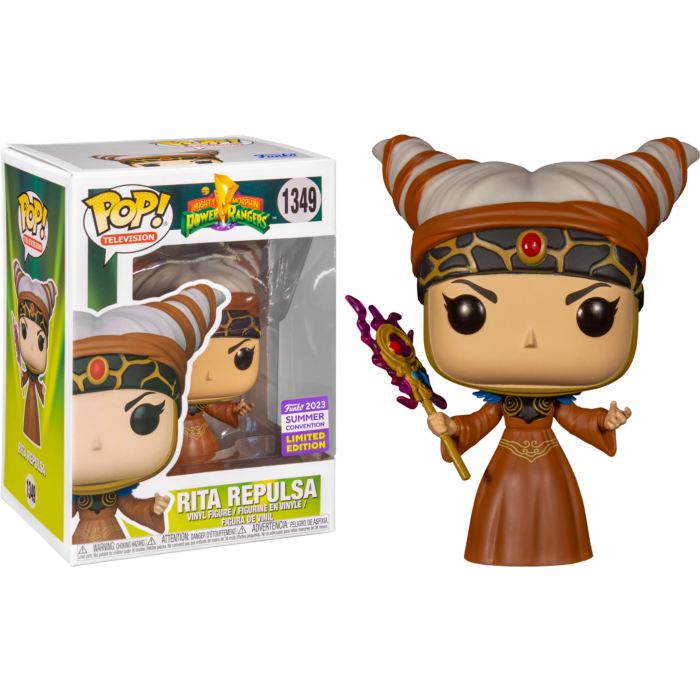 Funko Pop! Mighty Morphin Power Rangers - Rita Repulsa #1349 (2023 Summer Convention Exclusive)