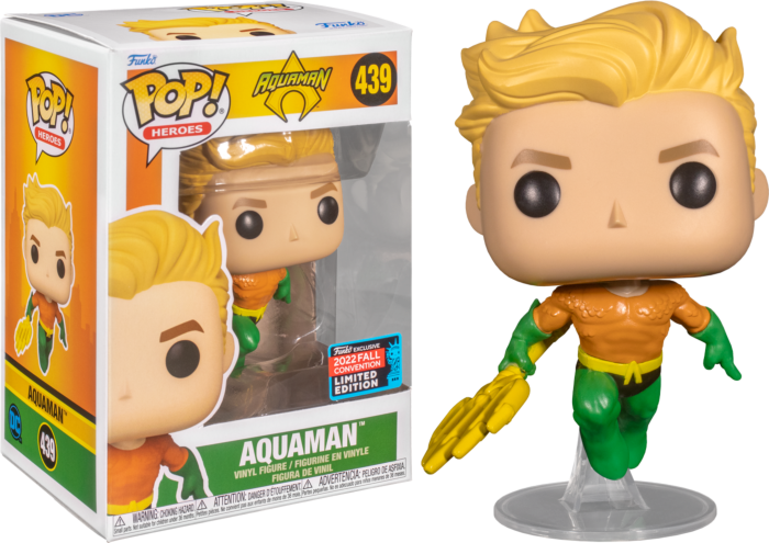 Funko Pop! Aquaman - Aquaman #439 (2022 Fall Convention Exclusive) - Real Pop Mania
