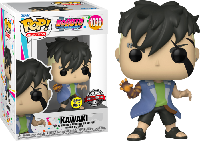 Funko Pop! Boruto: Naruto Next Generations - Kawaki Glow in the Dark #1036 - Real Pop Mania