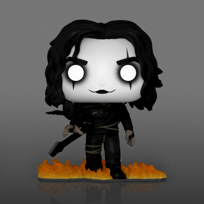 Funko Pop! The Crow - Eric Draven with Crow Glow in the Dark #1429 - Real Pop Mania