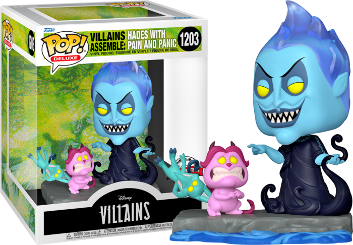 Funko Pop! Disney Villains Assemble - Hades with Pain & Panic Deluxe Diorama #1203