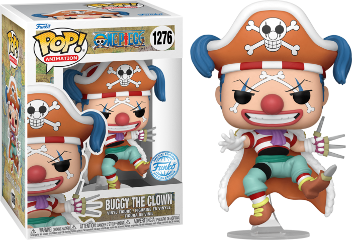 udtryk Statistisk Samtykke Funko Pop! One Piece - Buggy the Clown #1276