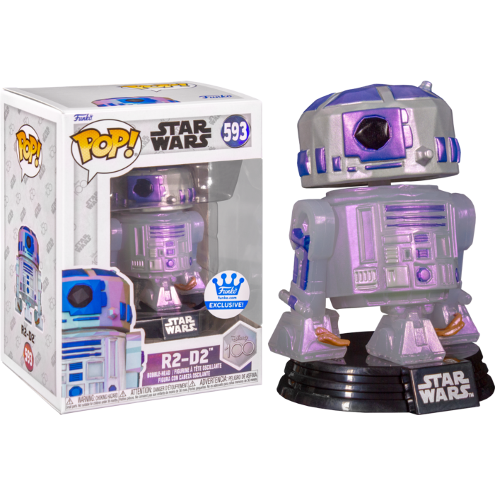 Funko Pop! Star Wars - R2-D2 (Facet) Disney 100th #593