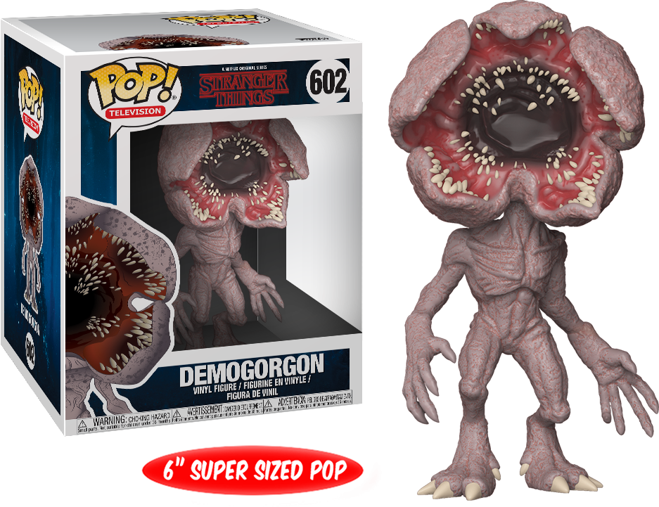 Funko Pop! Stranger Things - Demogorgon 6" Super Sized #602